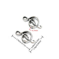 DIY Vintage Alloy Large Hole Music Note Beads For Bracelet Jewelry Accessories view 1