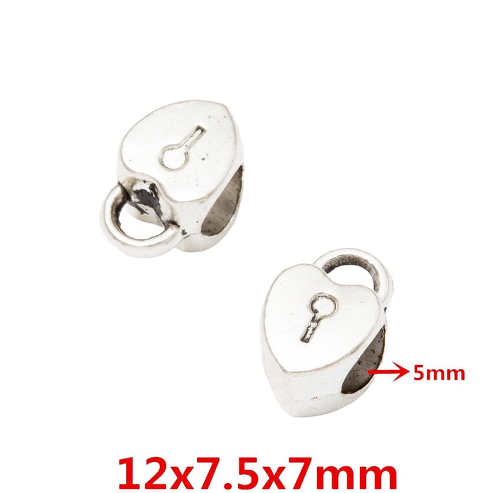 DIY Vintage Alloy Jewelry Accessories Large Hole Beads For Bracelets And Necklaces