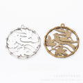 Zinc Alloy Birdcage Charm Pendant No.410378 for DIY Necklace Bracelet Jewelry Making view 1