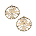 Zinc Alloy Birdcage Charm Pendant No.410378 for DIY Necklace Bracelet Jewelry Making view 3