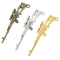 Zinc Alloy Gun Charm Pendant No.473002 for DIY Necklace Bracelet Jewelry Making view 5