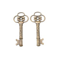 Zinc Alloy Key Charm Pendant No.748906 for DIY Necklace Bracelet Jewelry Making view 2