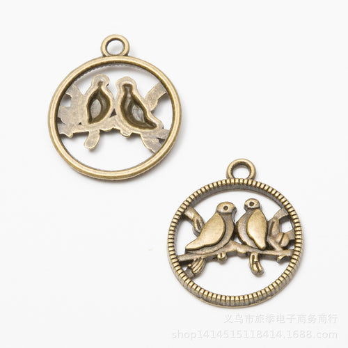 Zinc Alloy Birdcage Charm Pendant No.232352 for DIY Necklace Bracelet Jewelry Making