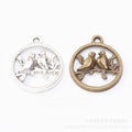 Zinc Alloy Birdcage Charm Pendant No.232352 for DIY Necklace Bracelet Jewelry Making view 1