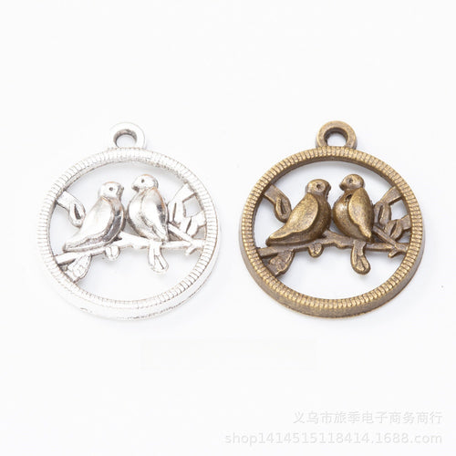 Zinc Alloy Birdcage Charm Pendant No.232352 for DIY Necklace Bracelet Jewelry Making