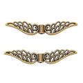 DIY Vintage Zinc Alloy Wing Spacer Beads For Bracelet Necklace Jewelry Making Accessories view 3