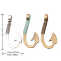 Zinc Alloy Fish Hook Charm Pendant No.566485 for DIY Necklace Bracelet Jewelry Making view 5