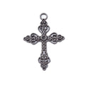 Zinc Alloy Cross Charm Pendant No.646077 for DIY Necklace Bracelet Jewelry Making view 2