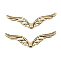 DIY Vintage Alloy Wing Spacer Beads Jewelry Accessories For Bracelets And Necklaces view 2