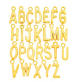 Zinc Alloy Letter A-Z Charm Pendant No.203547 for DIY Necklace Bracelet Jewelry Making view 4
