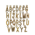 Zinc Alloy Letter A-Z Charm Pendant No.203547 for DIY Necklace Bracelet Jewelry Making view 3