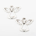 Zinc Alloy Angel Charm Pendant No.140309 for DIY Necklace Bracelet Jewelry Making view 2
