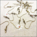 2mm Antique Bronze Spring Earring Hooks For DIY Jewelry Making Accessories Earrings view 3