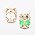 Zinc Alloy Owl Charm Pendant No.264898 for DIY Necklace Bracelet Jewelry Making view 3