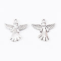 Zinc Alloy Angel Charm Pendant No.718655 for DIY Necklace Bracelet Jewelry Making view 3