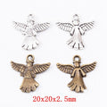 Zinc Alloy Angel Charm Pendant No.718655 for DIY Necklace Bracelet Jewelry Making view 1