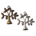 Zinc Alloy Tree Charm Pendant No.141257 for DIY Necklace Bracelet Jewelry Making view 4