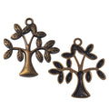 Zinc Alloy Tree Charm Pendant No.141257 for DIY Necklace Bracelet Jewelry Making view 2