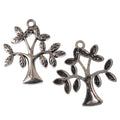 Zinc Alloy Tree Charm Pendant No.141257 for DIY Necklace Bracelet Jewelry Making view 3