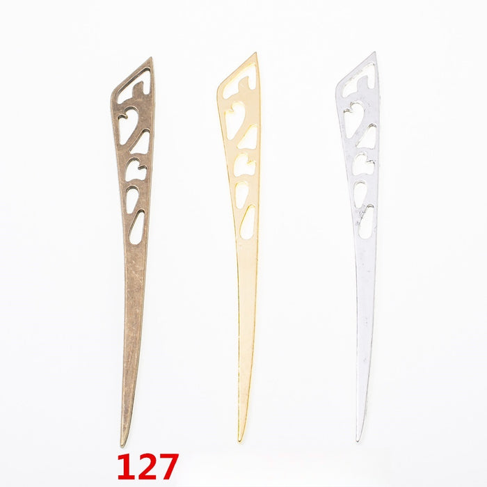Zinc Alloy Bookmark Charm Pendant No.659799 for DIY Necklace Bracelet Jewelry Making