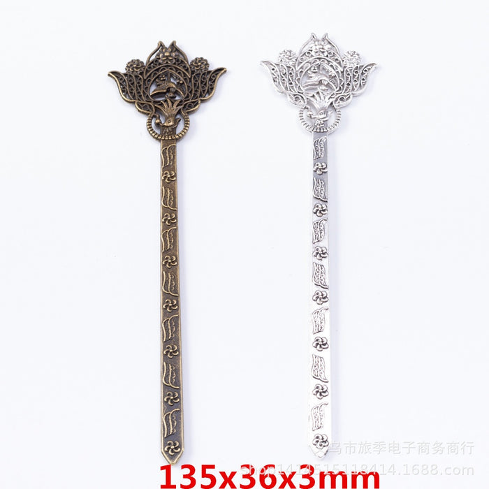 Zinc Alloy Bookmark Charm Pendant No.695595 for DIY Necklace Bracelet Jewelry Making
