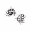 Zinc Alloy Owl Charm Pendant No.703609 for DIY Necklace Bracelet Jewelry Making view 3