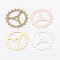 Zinc Alloy Gear Charm Pendant No.279853 for DIY Necklace Bracelet Jewelry Making view 5