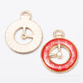 Zinc Alloy Clock Charm Pendant No.466583 for DIY Necklace Bracelet Jewelry Making view 4