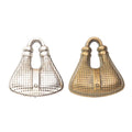 Zinc Alloy Handbag Charm Pendant No.098662 for DIY Necklace Bracelet Jewelry Making view 4