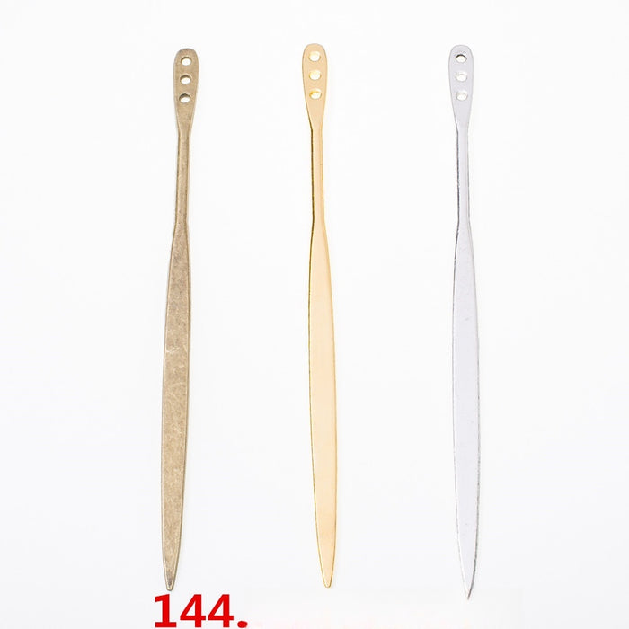 Zinc Alloy Bookmark Charm Pendant No.141763 for DIY Necklace Bracelet Jewelry Making