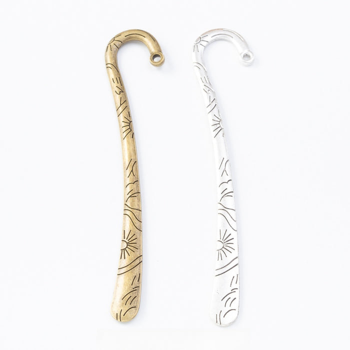 Zinc Alloy Bookmark Charm Pendant No.669387 for DIY Necklace Bracelet Jewelry Making