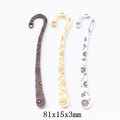 Zinc Alloy Bookmark Charm Pendant No.201093 for DIY Necklace Bracelet Jewelry Making view 1