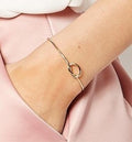 Minimalist Knot Adjustable Open Bangle Bracelets in Three Finishes view 8