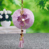 Lavender Clover-Tassel-Pom