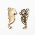 Zinc Alloy Seahorse Charm Pendant No.315739 for DIY Necklace Bracelet Jewelry Making view 2