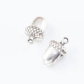 Zinc Alloy Pine Cone Charm Pendant for DIY Necklace Bracelet Jewelry Making view 3