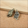 Zinc Alloy Chick Charm Pendant for DIY Necklace Bracelet Jewelry Making view 4