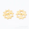 Zinc Alloy Gear Charm Pendant No.847969 for DIY Necklace Bracelet Jewelry Making view 2