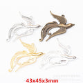 Zinc Alloy Phoenix Charm Pendant for DIY Necklace Bracelet Jewelry Making view 1