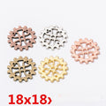 Zinc Alloy Gear Charm Pendant No.282482 for DIY Necklace Bracelet Jewelry Making view 1