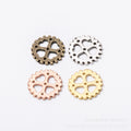 Zinc Alloy Gear Charm Pendant No.282626 for DIY Necklace Bracelet Jewelry Making view 5