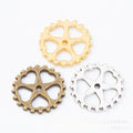 Zinc Alloy Gear Charm Pendant No.710185 for DIY Necklace Bracelet Jewelry Making view 1