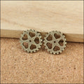 Zinc Alloy Gear Charm Pendant No.710185 for DIY Necklace Bracelet Jewelry Making view 5