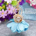Crown Flower, Fan, Cherry and Guitar Keychain Collection view 2