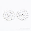 Zinc Alloy Gear Charm Pendant No.724918 for DIY Necklace Bracelet Jewelry Making view 4