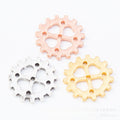 Zinc Alloy Gear Charm Pendant No.884614 for DIY Necklace Bracelet Jewelry Making view 1