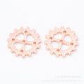 Zinc Alloy Gear Charm Pendant No.884614 for DIY Necklace Bracelet Jewelry Making view 3