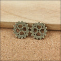 Zinc Alloy Gear Charm Pendant No.884614 for DIY Necklace Bracelet Jewelry Making view 5