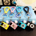Light-Up Toy Camera Keychains With Braided Wrist Straps in Sixteen Options view 2