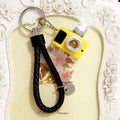 Light-Up Toy Camera Keychains With Braided Wrist Straps in Sixteen Options view 8